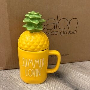 Rae Dunn Yellow Pineapple Mug